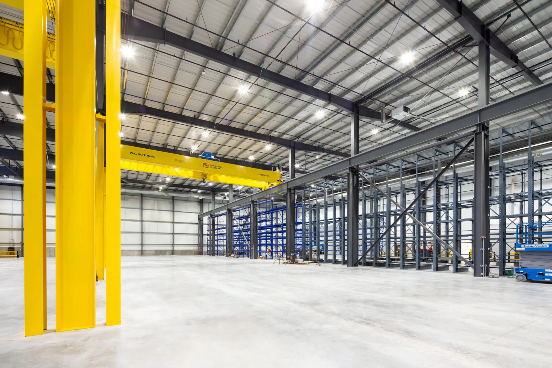 specialized storage solutions for pipeline materials and equipment