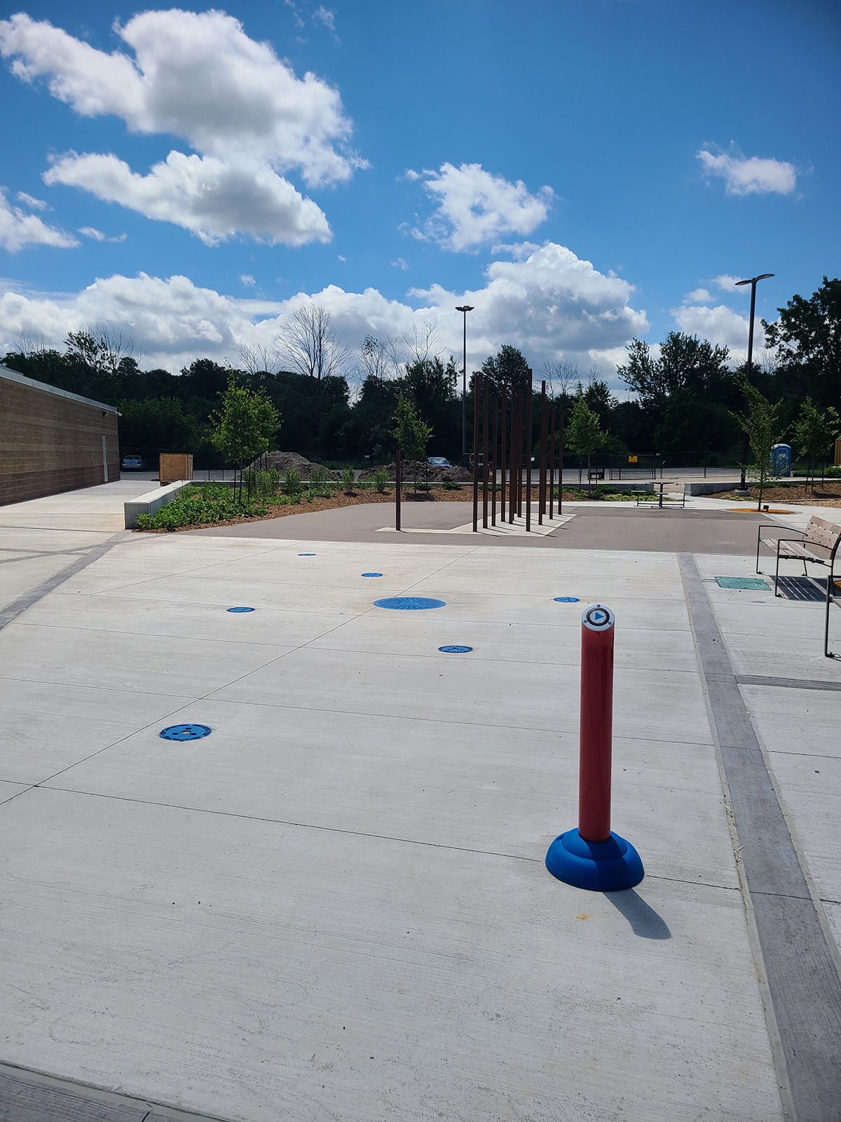 The splashpad
